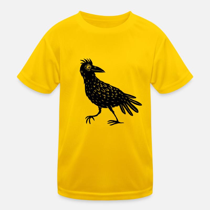 Corbeau T-shirt sport Enfant