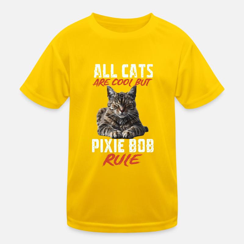Pixie bob Kinder Funktions-T-Shirt