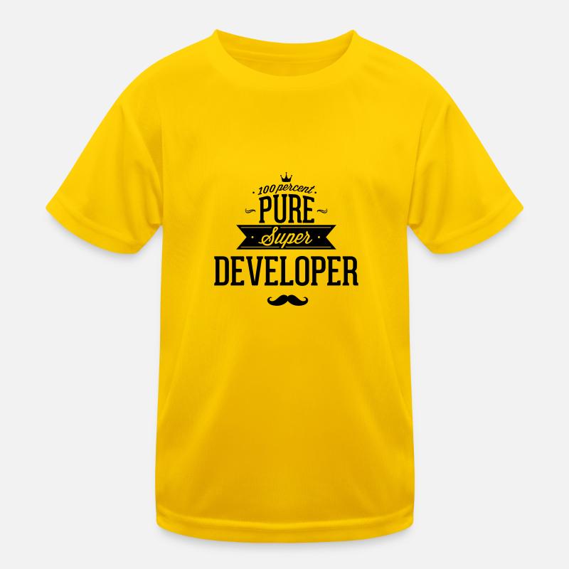développeurs de 100 pour cent T-shirt sport Enfant