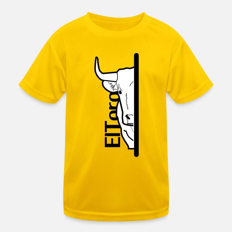 taureau caché T-shirt sport Enfant