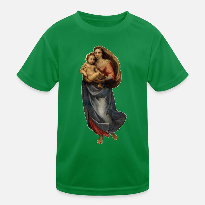 Sistine Madonna | Sistine Madonna | Raphael Kids Functional T-Shirt