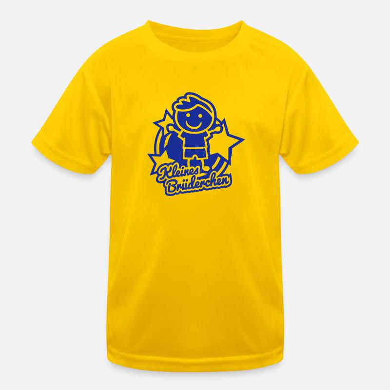Kleines Brüderchen (Emblem) Kinder Funktions-T-Shirt