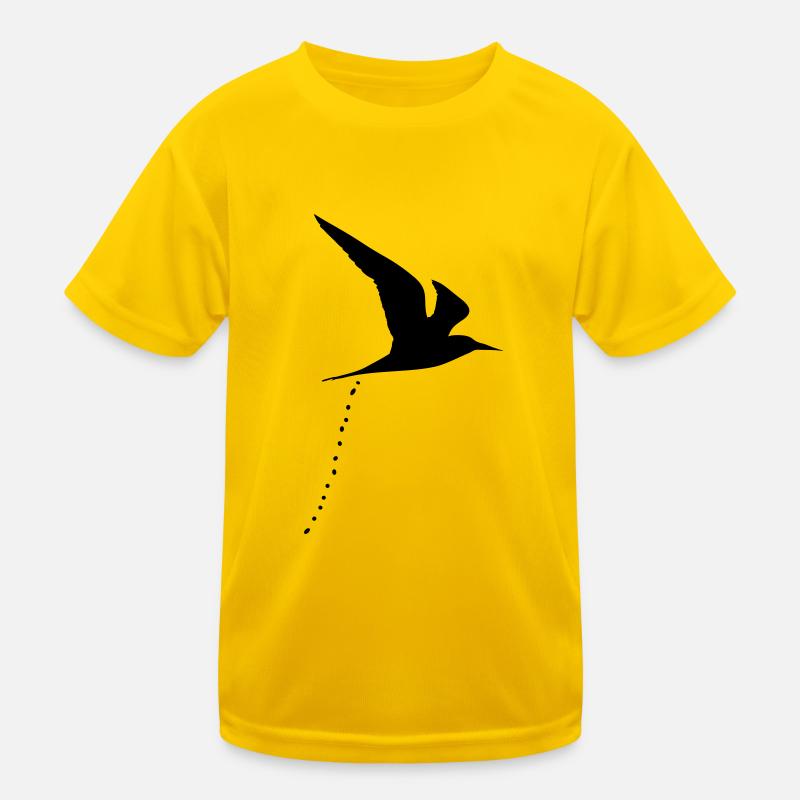bird shit shit shit forming 1c Kids Functional T-Shirt