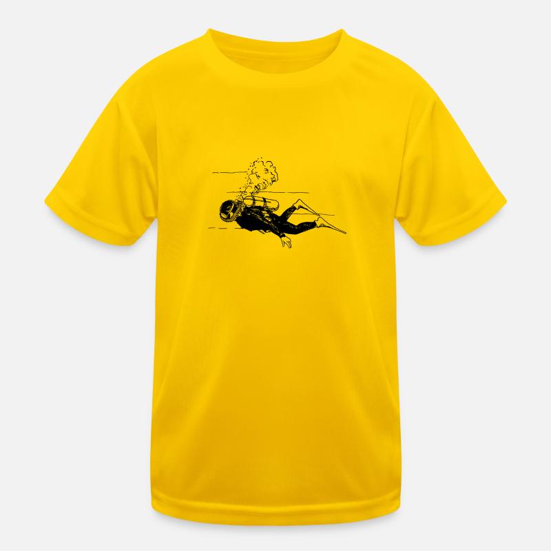 Diver Kids Functional T-Shirt