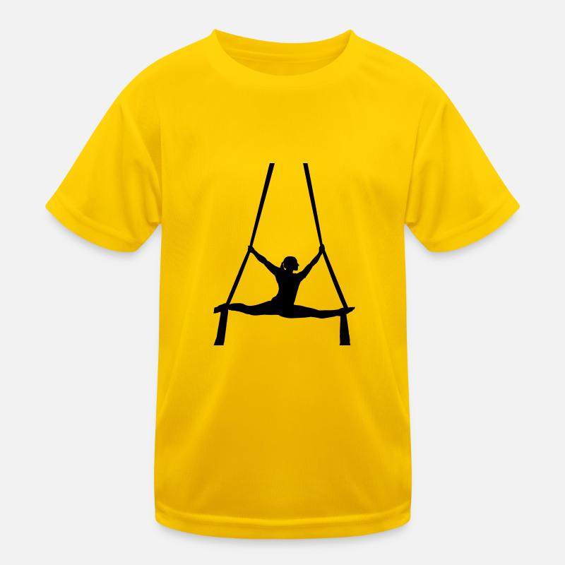 Acrobatin silhouette Kids Functional T-Shirt