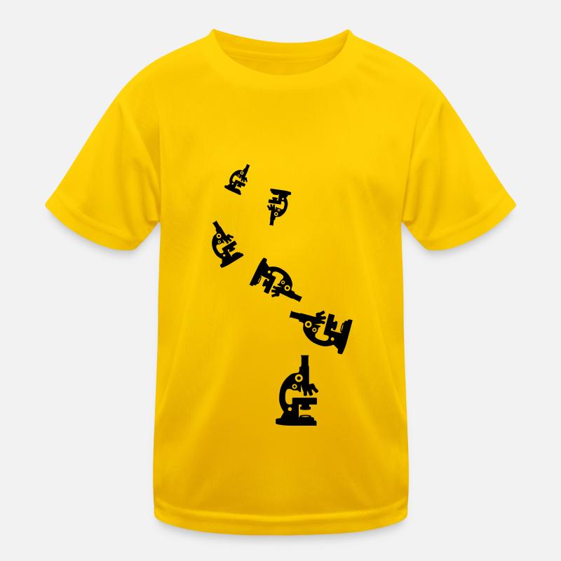 Microscope Icon Icon Kids Functional T-Shirt