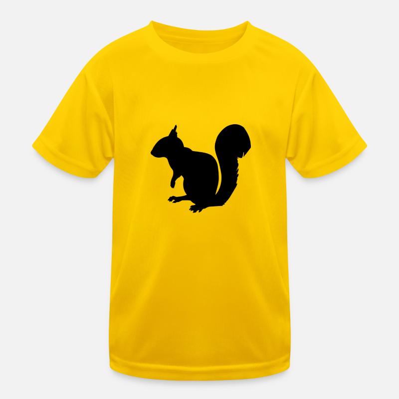 écureuil T-shirt sport Enfant