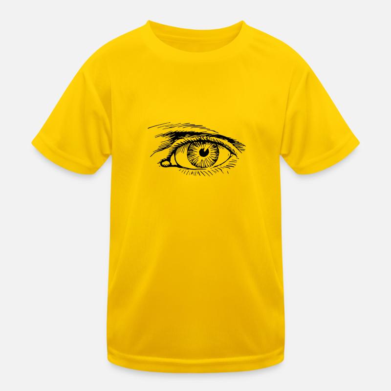 œil T-shirt sport Enfant