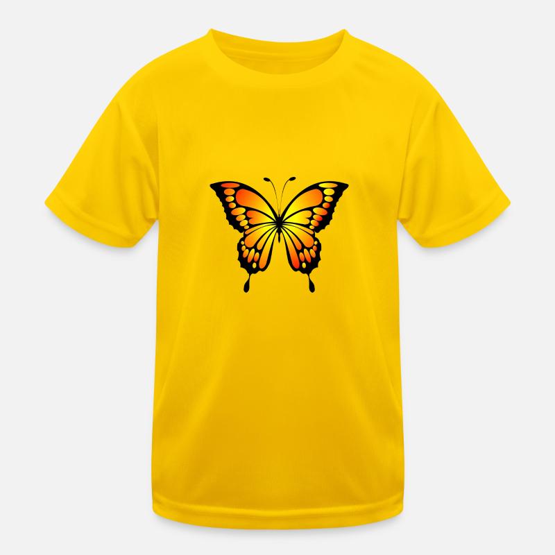 Schmetterling Kinder Funktions-T-Shirt