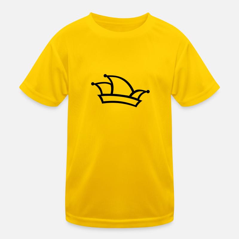 Carnival fools cap Kids Functional T-Shirt
