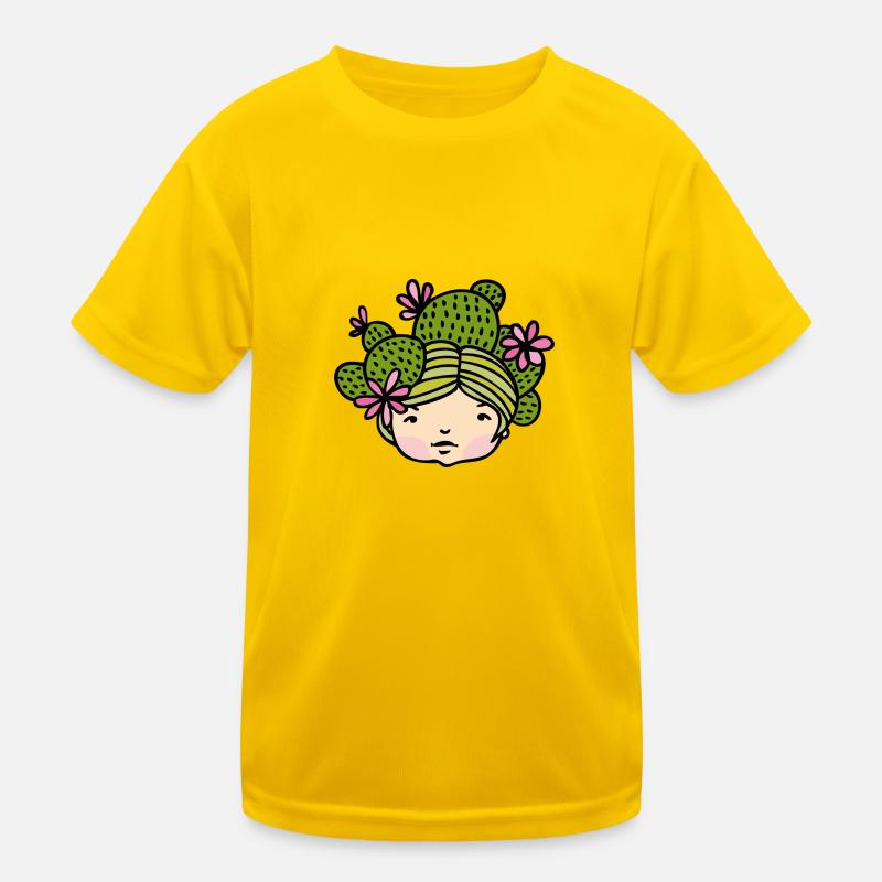 cactuses Kids Functional T-Shirt