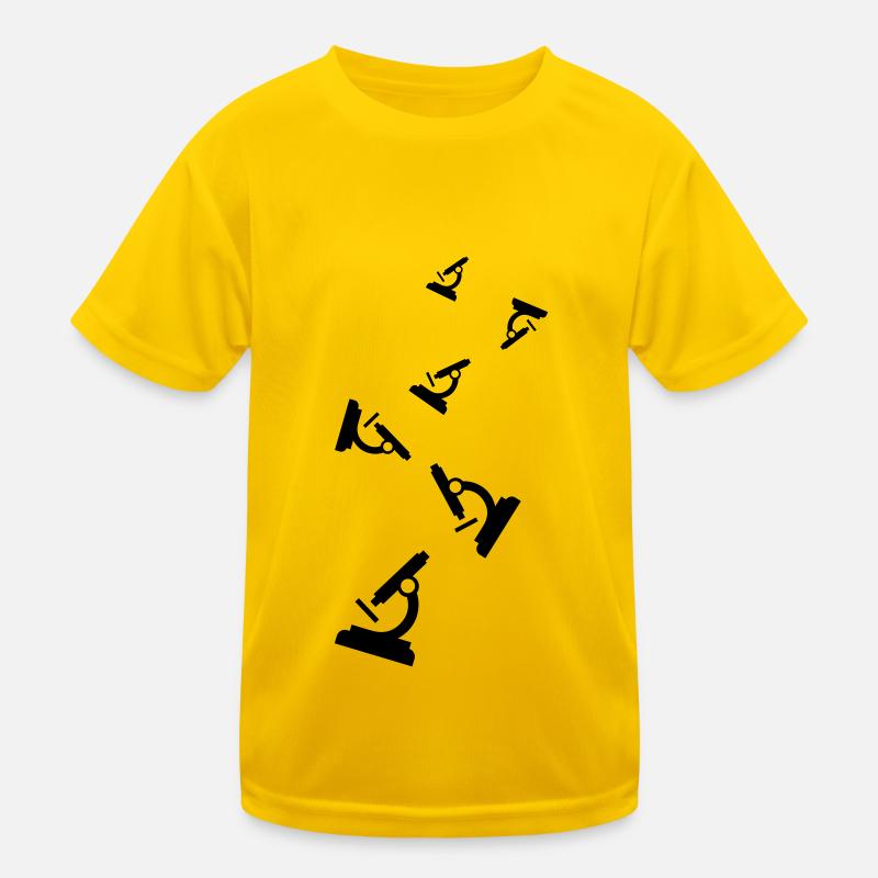 Icône de microscope T-shirt sport Enfant