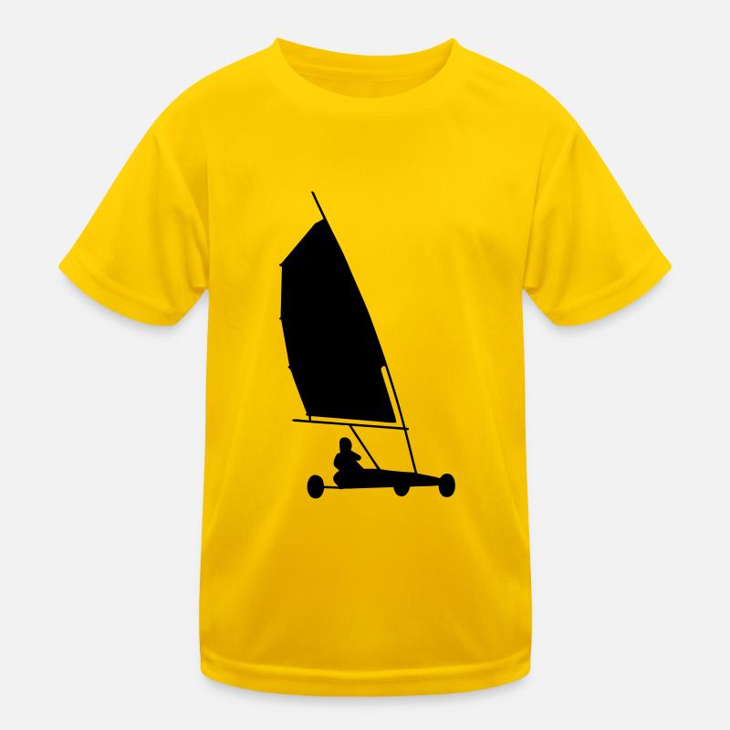 Strandsegeln Kinder Funktions-T-Shirt