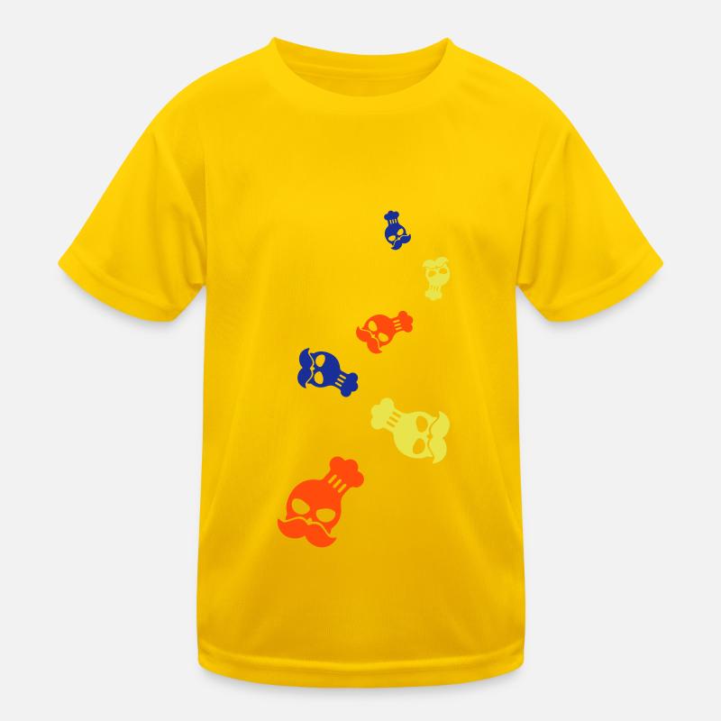 Chef Skeleton Chef Kids Functional T-Shirt