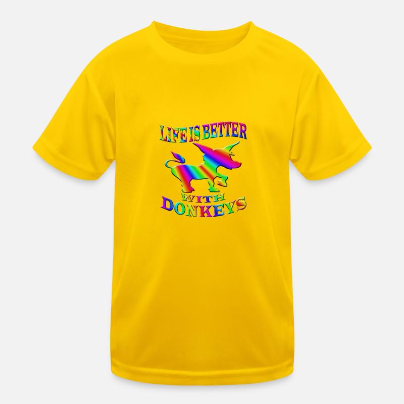 ass Kids Functional T-Shirt