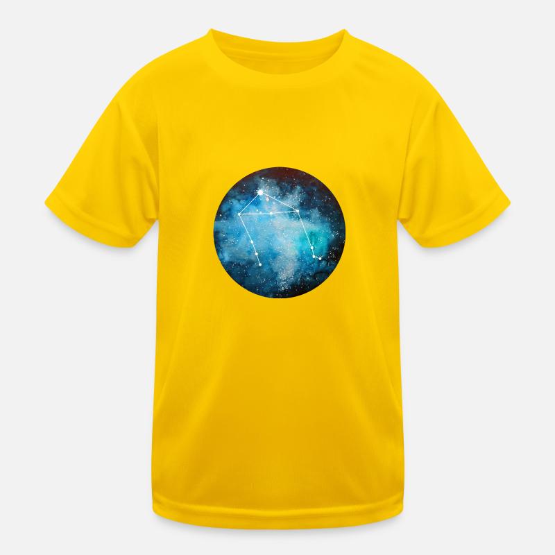 Sternzeichen Waage Kinder Funktions-T-Shirt