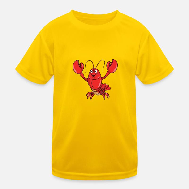 homard T-shirt sport Enfant