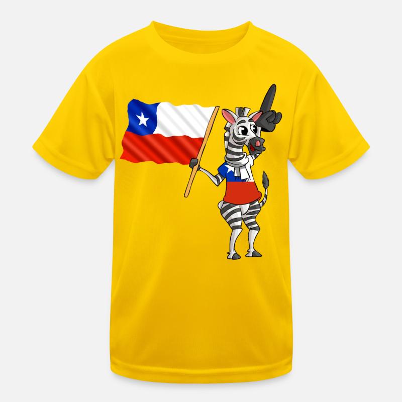 Chilene Zebra Kinder Funktions-T-Shirt