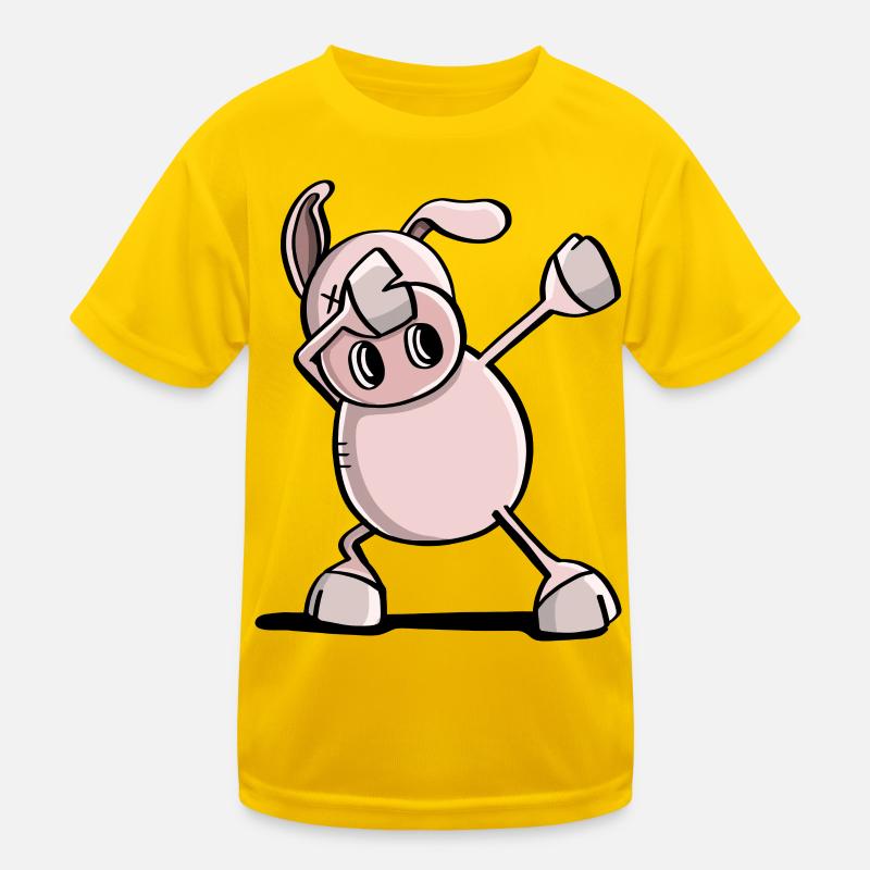 Coole Dab Dance Schwein - Dabbing Tiere Kinder Funktions-T-Shirt
