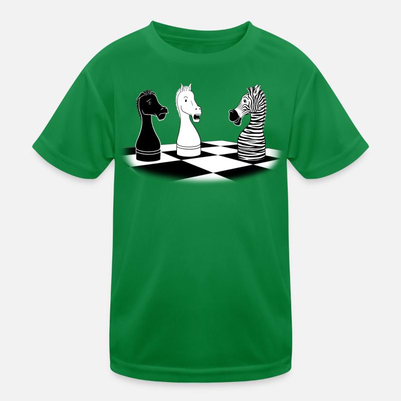 Zebra Knight Kids Functional T-Shirt