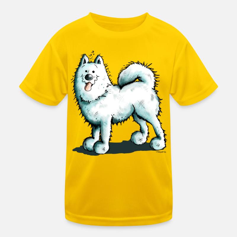 Sammy Samoyed - Samoyède T-shirt sport Enfant