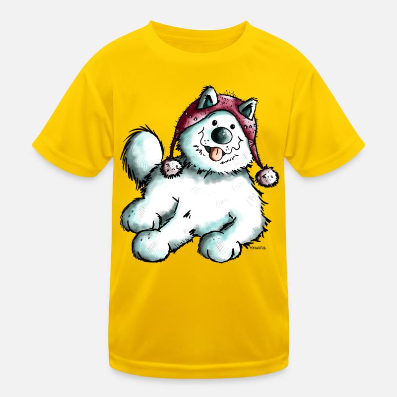 Mignon Samoyède T-shirt sport Enfant
