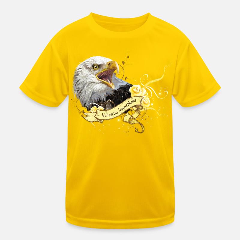 Bald eagle Kids Functional T-Shirt
