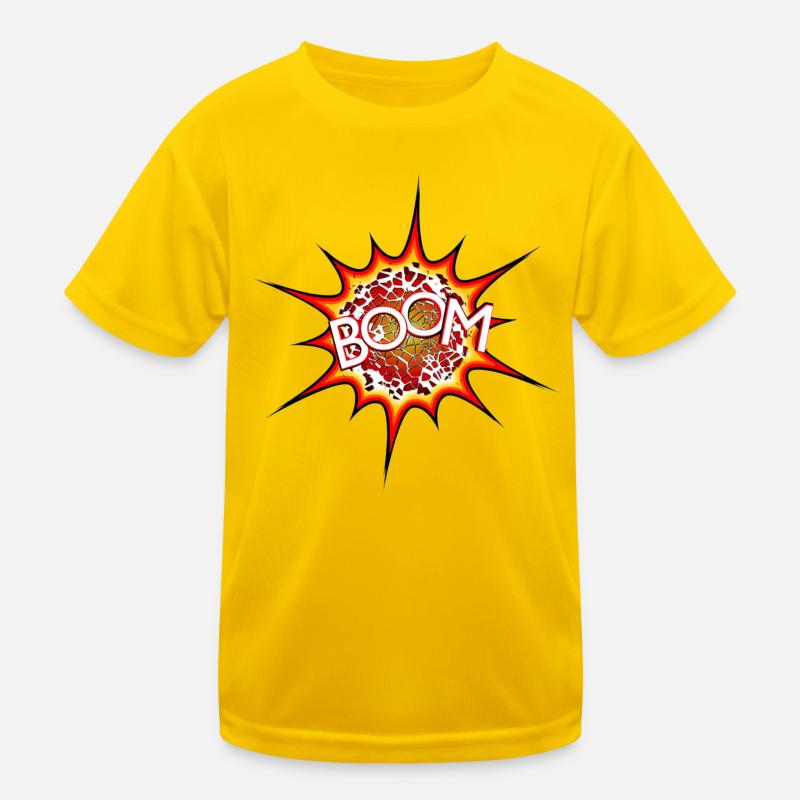 Explosion, Bombe, Explosion, Bombe # Kinder Funktions-T-Shirt
