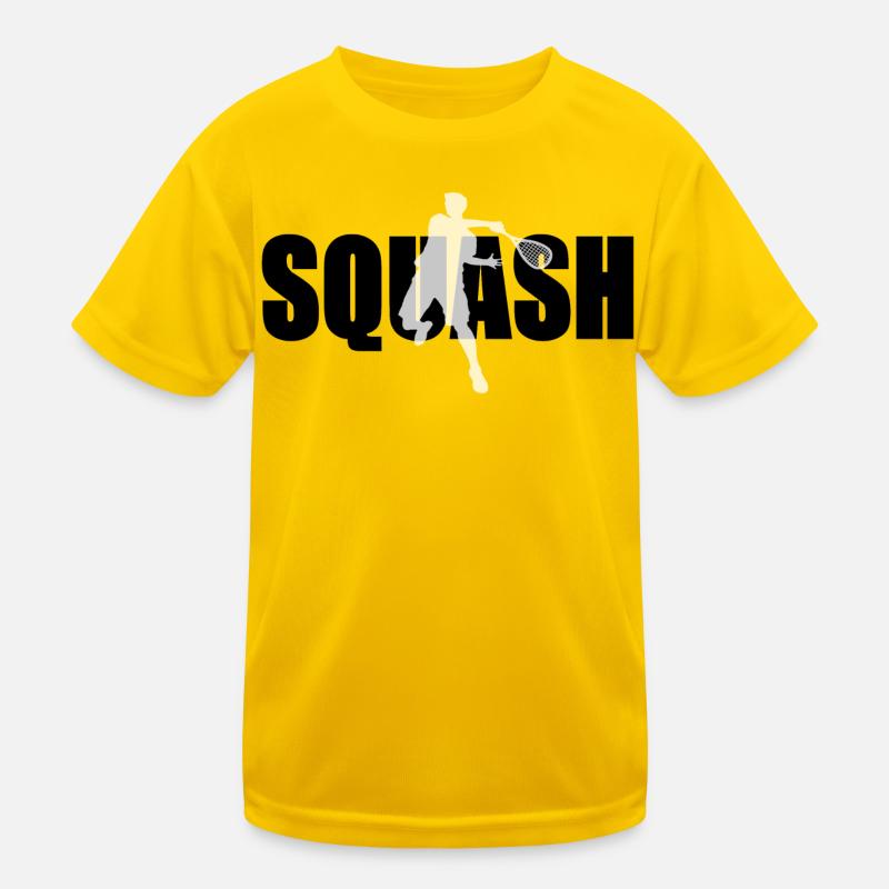 Squash Kinder Funktions-T-Shirt