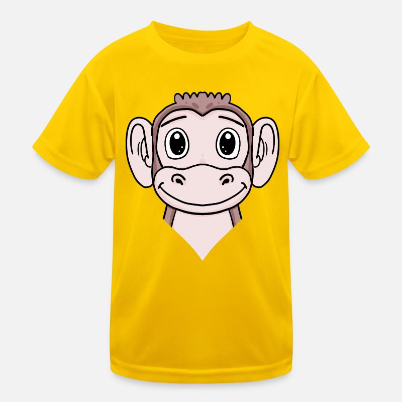 Affe Kinder Funktions-T-Shirt