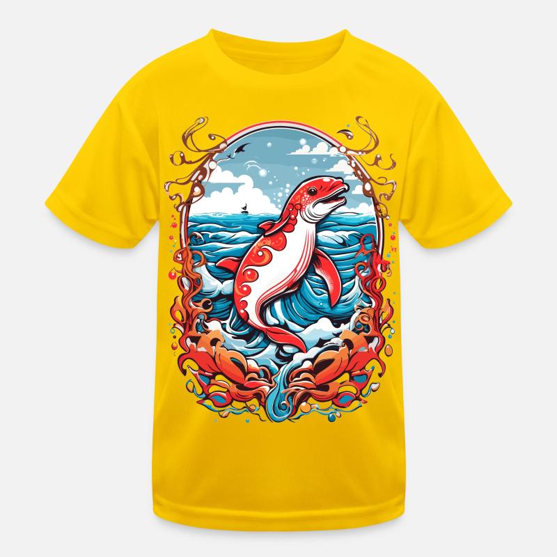 Créatures marines T-shirt sport Enfant
