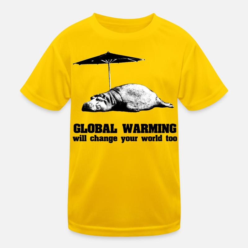 Global Warming / Climate Change / Global Warming Kids Functional T-Shirt
