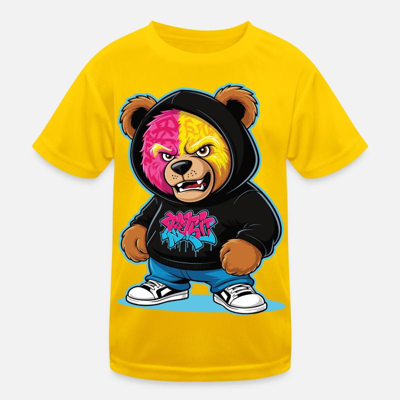Grumpy Bear Kids Functional T-Shirt