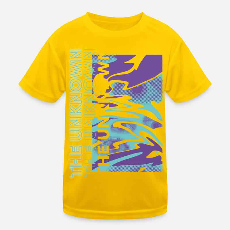 The Unknown – Digital Distortion Kids Functional T-Shirt