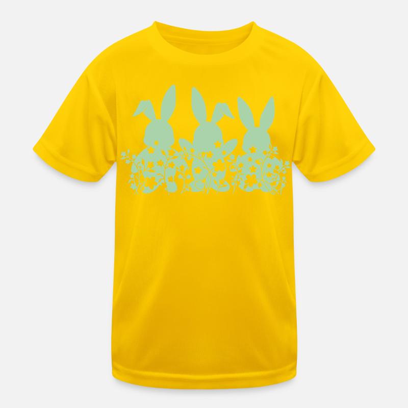 Lapins Fleurs de Pâques T-shirt sport Enfant