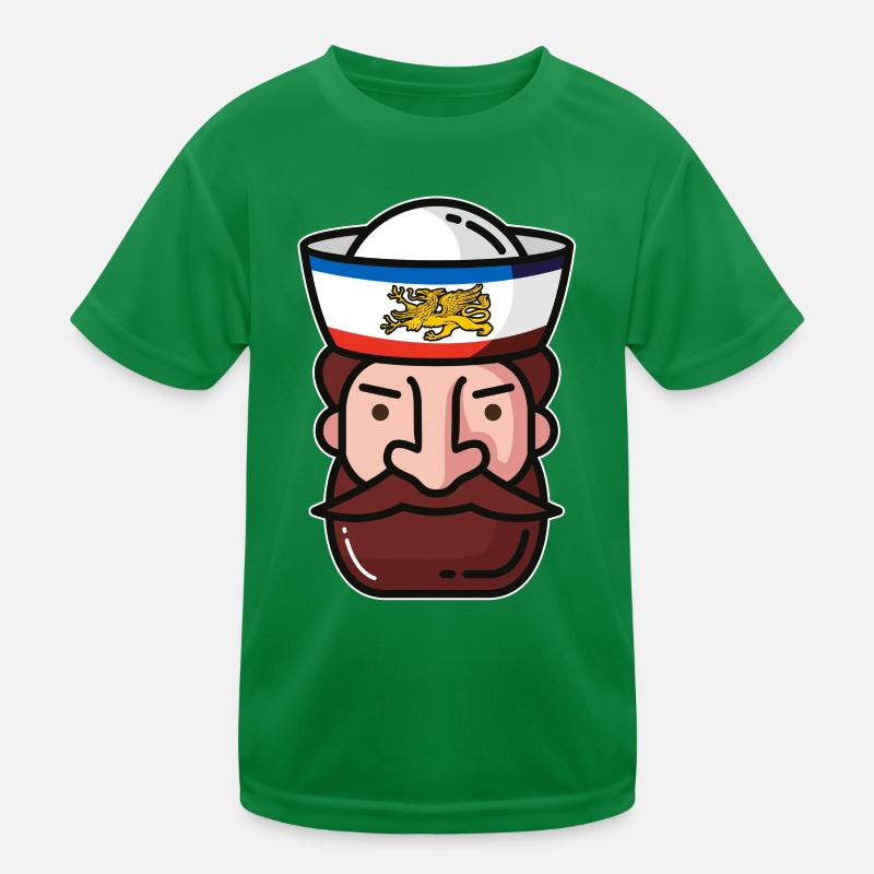 Rostocker Seemann Kinder Funktions-T-Shirt