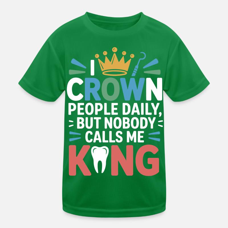 Conception de sculpture en cire dentaire T-shirt sport Enfant