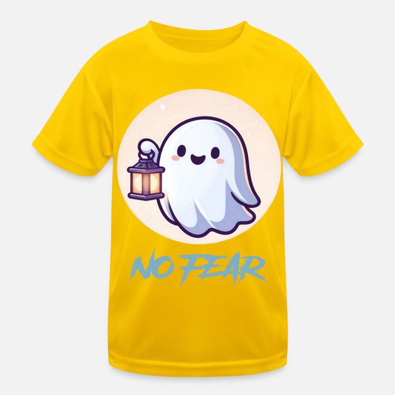 No Fear Geist Laterne Kinder Funktions-T-Shirt