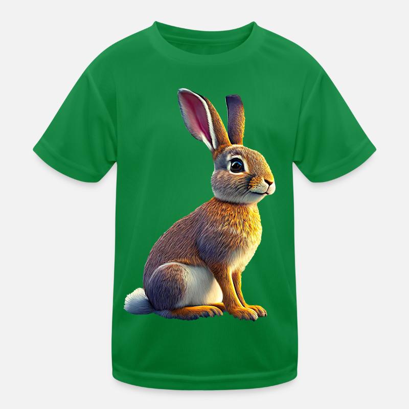 Hare-Hare Kids Functional T-Shirt