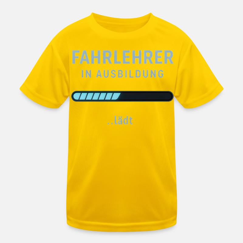 Driving instructor in training Kids Functional T-Shirt