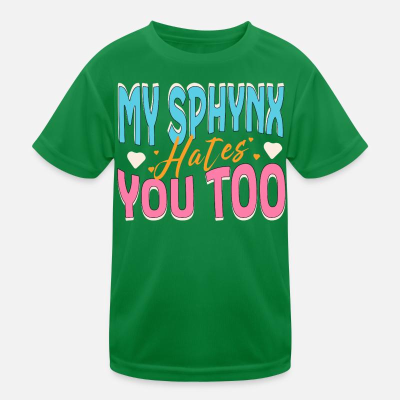 Mon chat Sphynx te déteste bizarrement T-shirt sport Enfant
