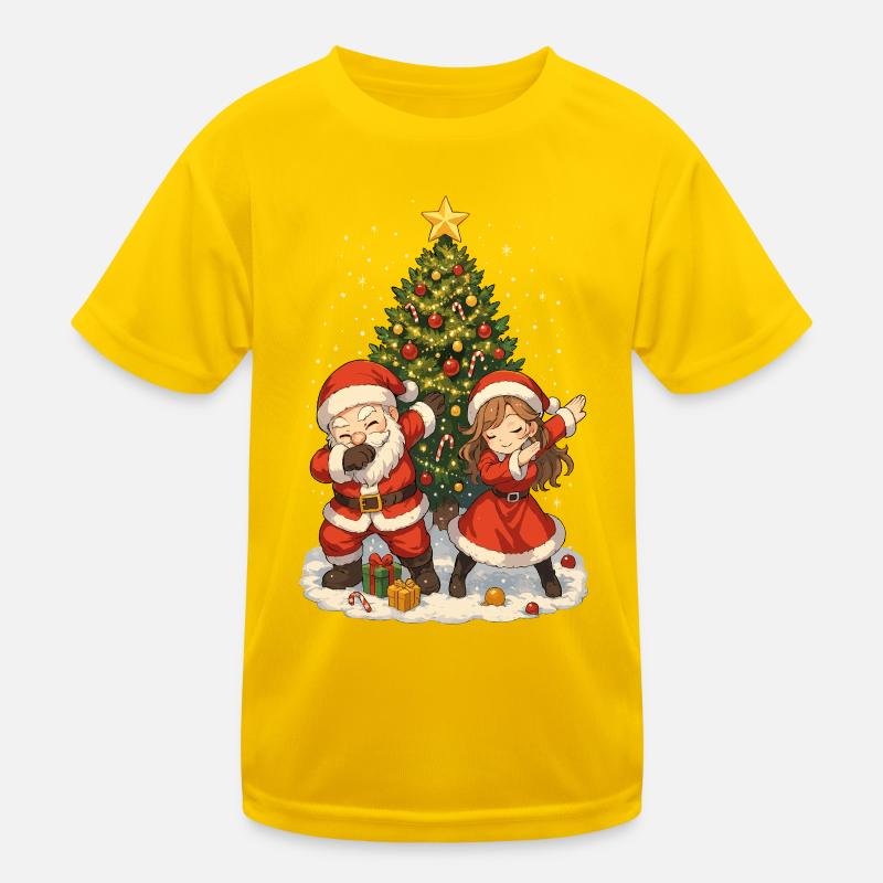 Weihnachts Dab, Santa Squad, Fun Xmas Kinder Funktions-T-Shirt