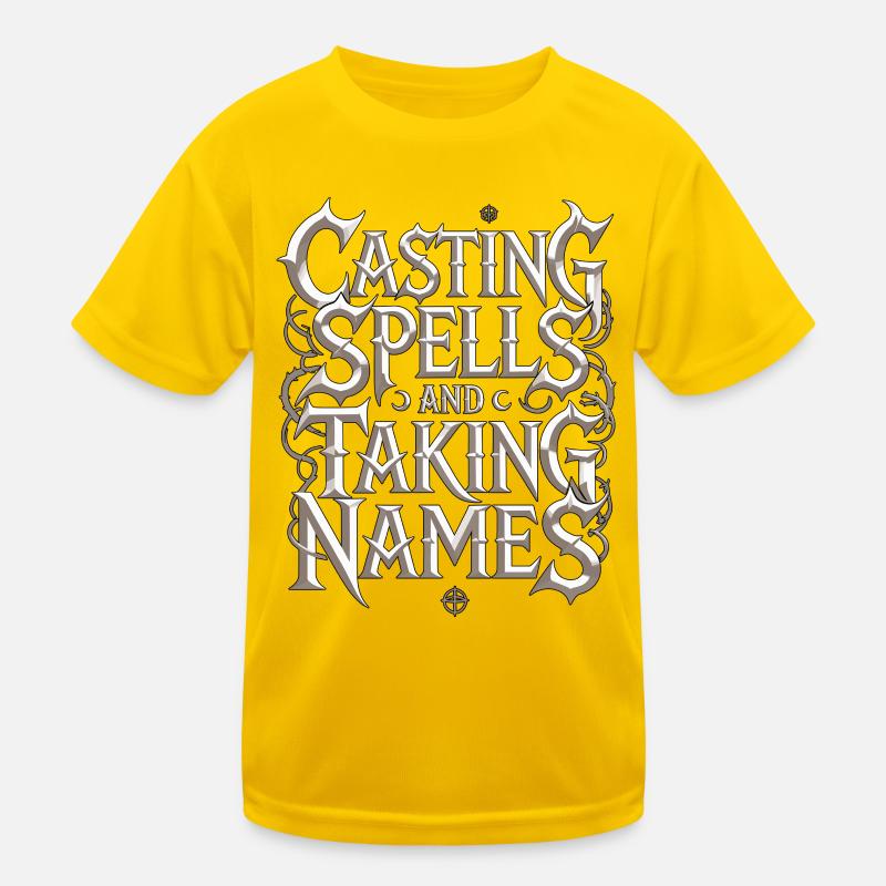 Witchcraft Casting Spells And Sorcery Spellcaster Kinder Funktions-T-Shirt