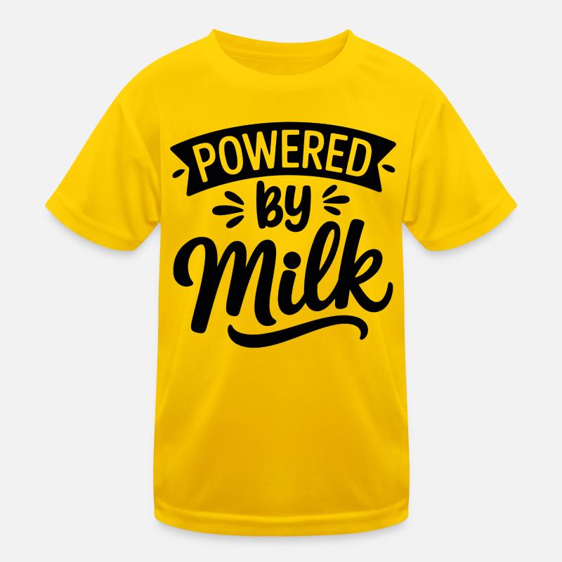 Powered by Milk Kids Functional T-Shirt