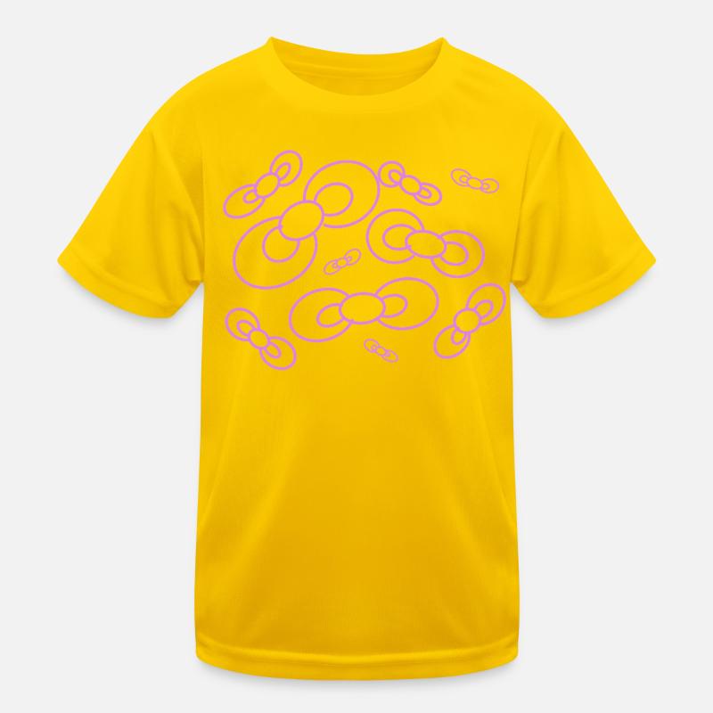 Arcs flottants en violet T-shirt sport Enfant