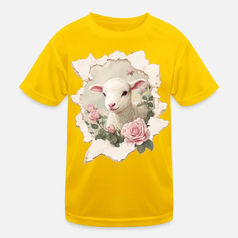 Lamb Kids Functional T-Shirt