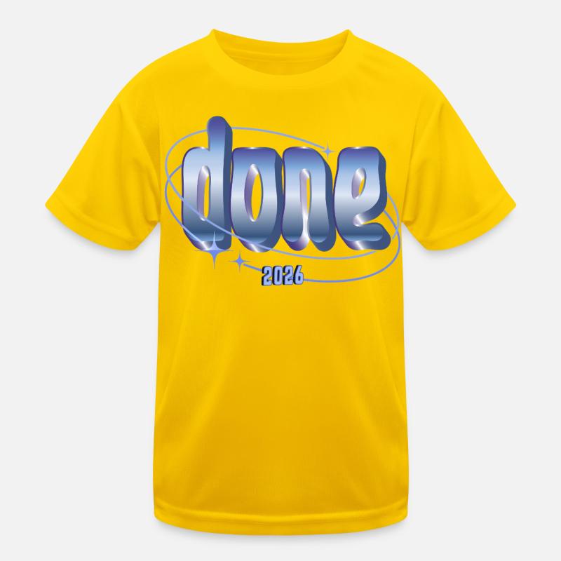 Conception orbitale 2026 réalisée T-shirt sport Enfant