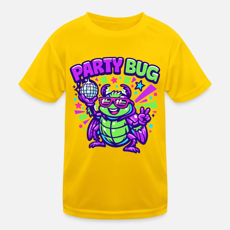 Party Bug  Kinder Funktions-T-Shirt