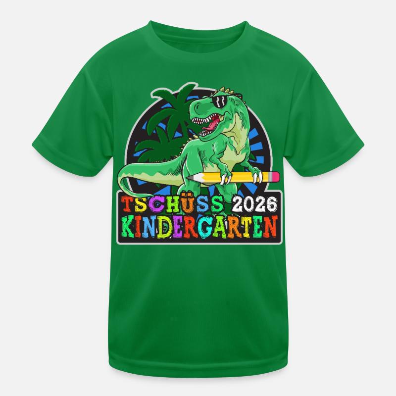 Kindergarten Abschluss Kindergartenabschied 2026 Kinder Funktions-T-Shirt