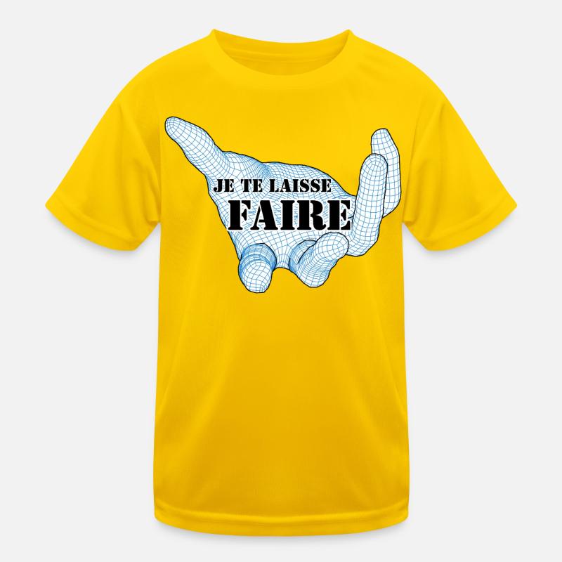 ICH LASSE DICH DAS MACHEN. Kinder Funktions-T-Shirt